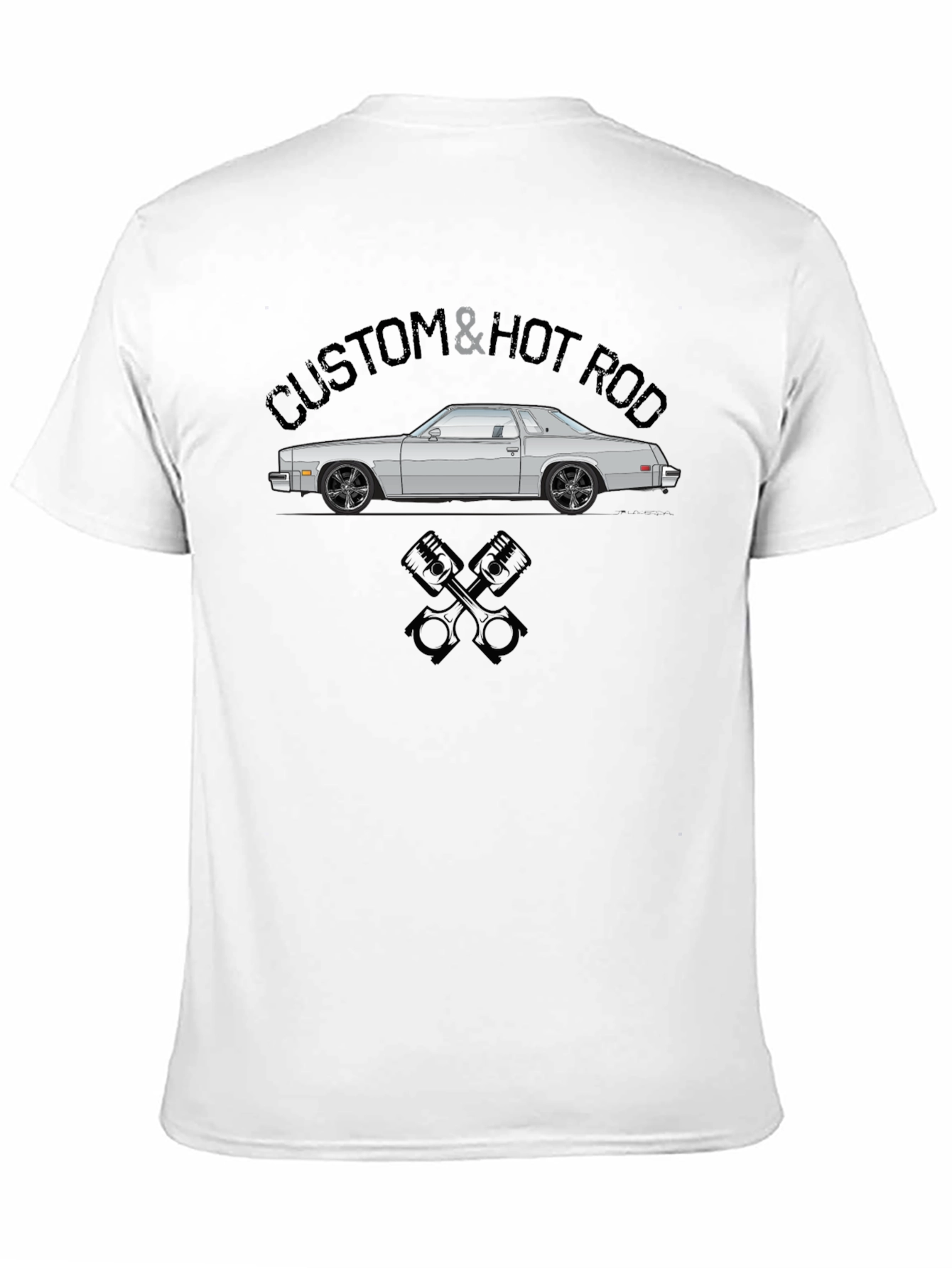 Custom & Hot Rod Car Graphic T-Shirt