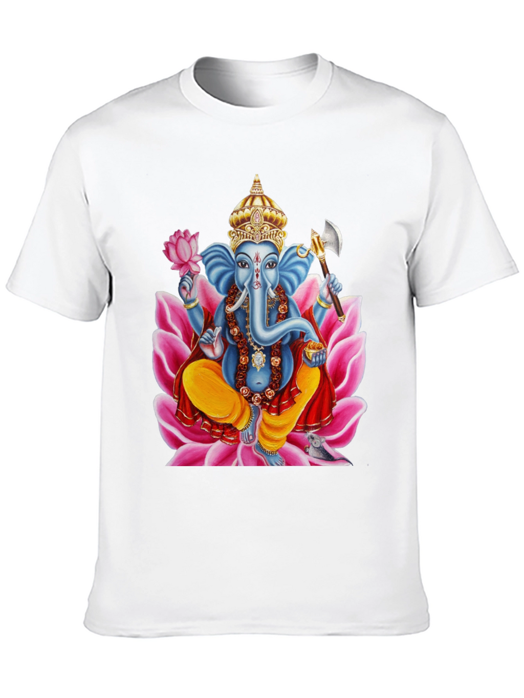Ganesh Print T-Shirt - Divine Style