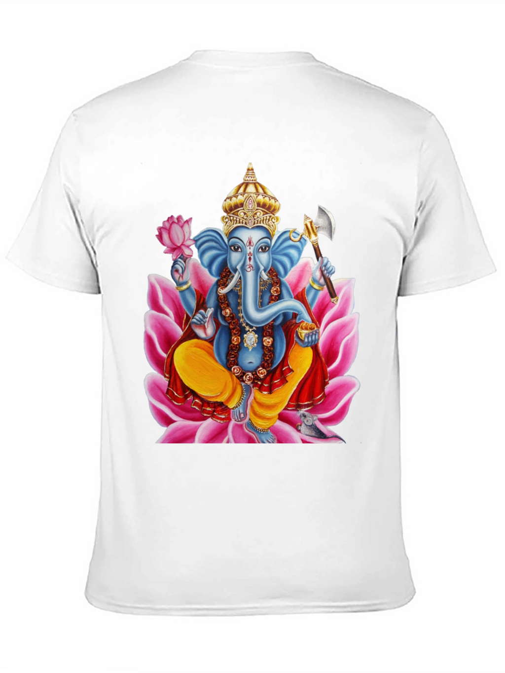 Ganesh Print T-Shirt - Divine Style