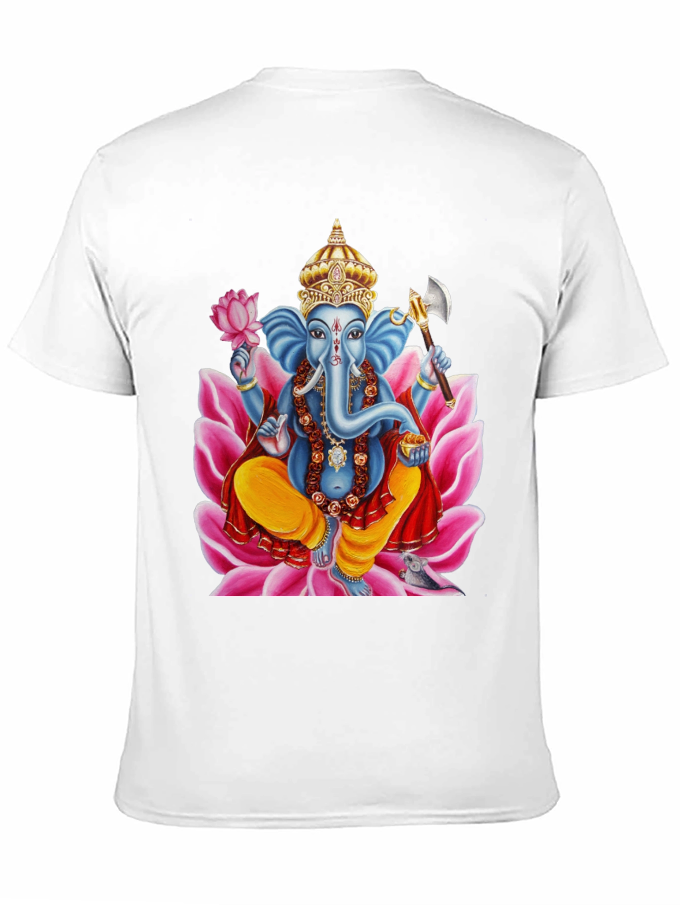 Ganesh Print T-Shirt - Divine Style