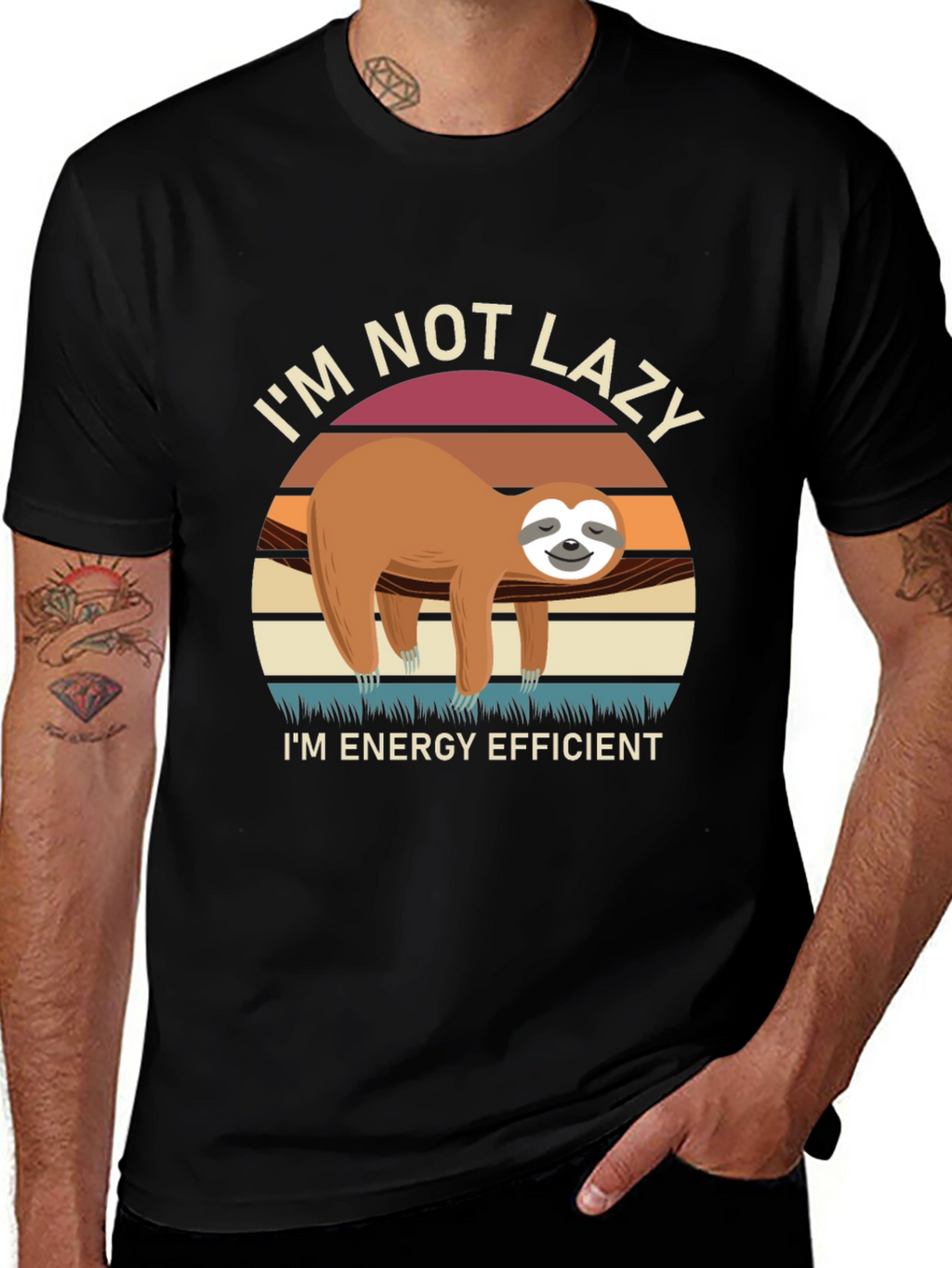 Im Not Lazy Energy Efficient Sloth T-Shirt