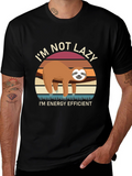 Im Not Lazy Energy Efficient Sloth T-Shirt