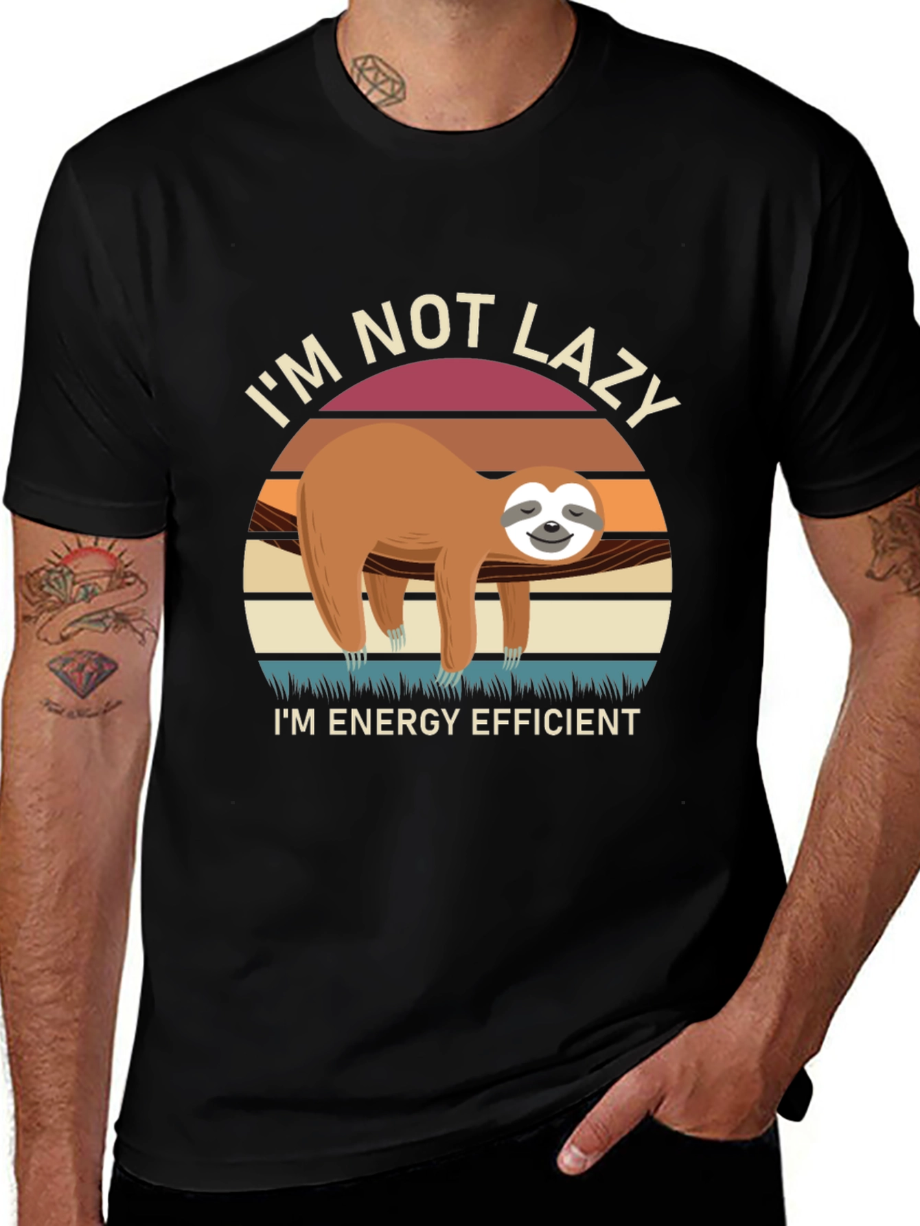 Im Not Lazy Energy Efficient Sloth T-Shirt