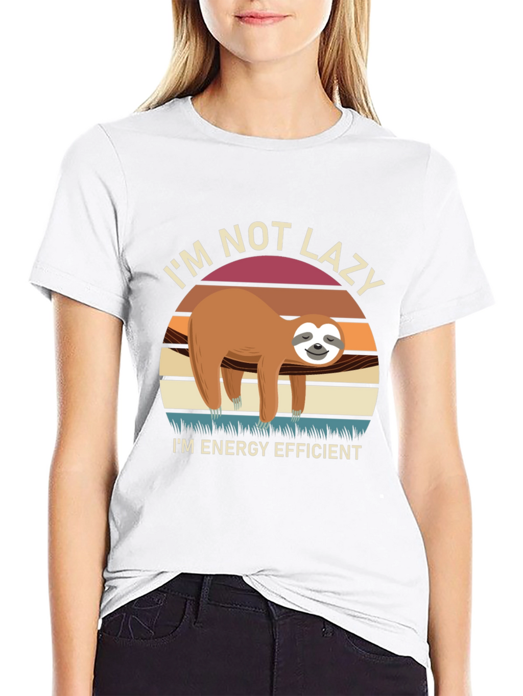 Im Not Lazy Energy Efficient Sloth T-Shirt