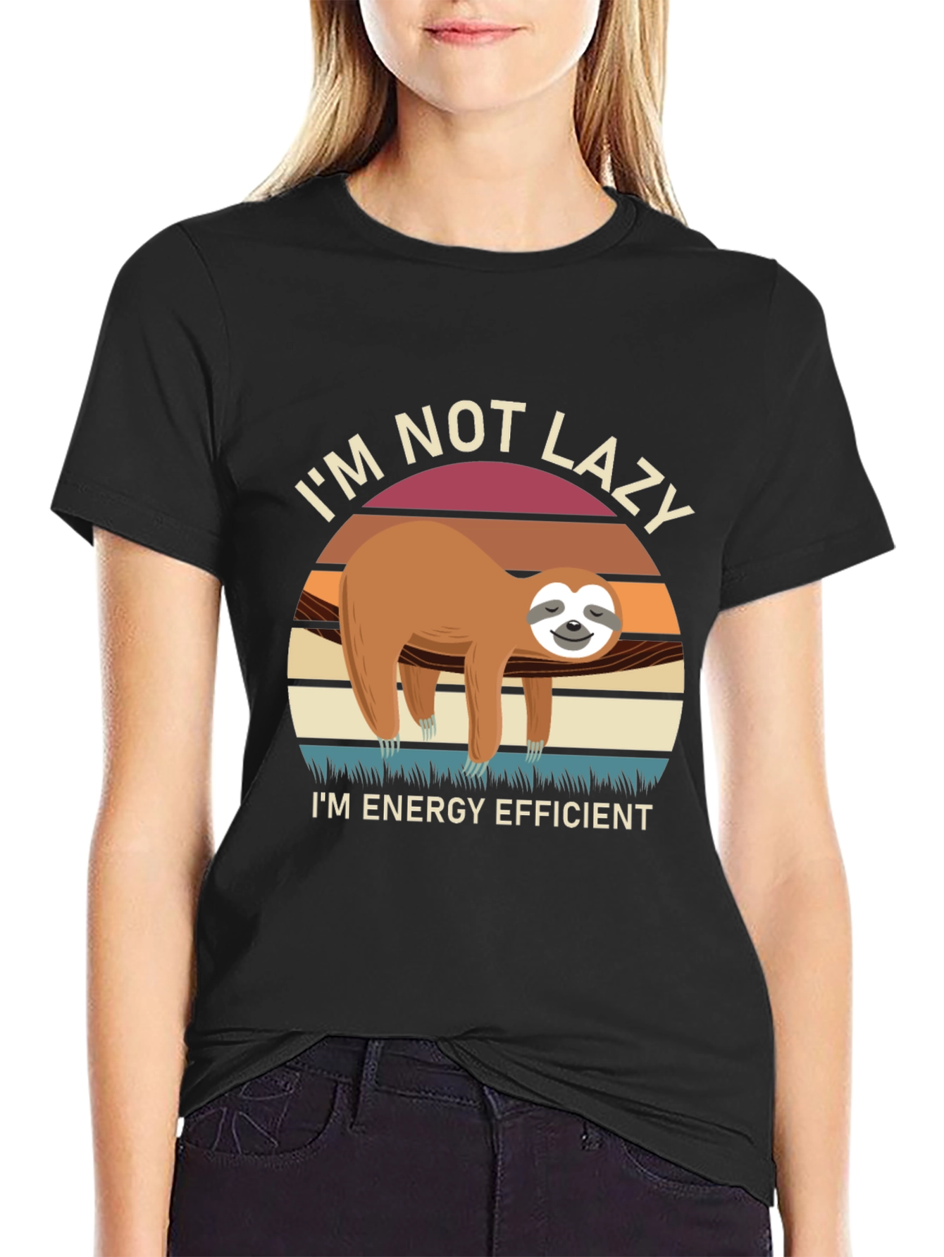 Im Not Lazy Energy Efficient Sloth T-Shirt