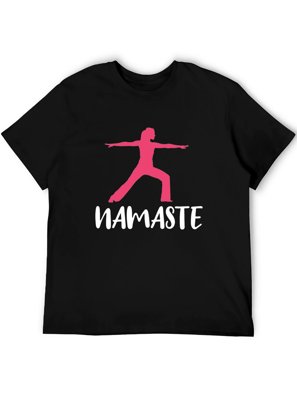 Namaste Yoga Black T-Shirt