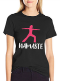 Namaste Yoga Black T-Shirt