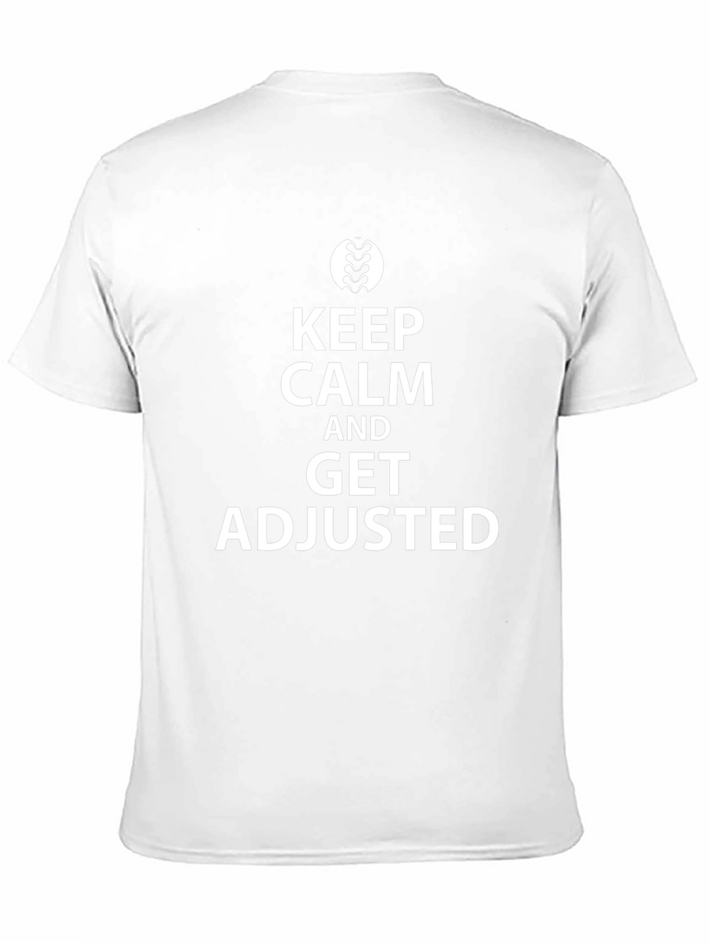 Keep Calm and Get Adjusted Black T-Shirt