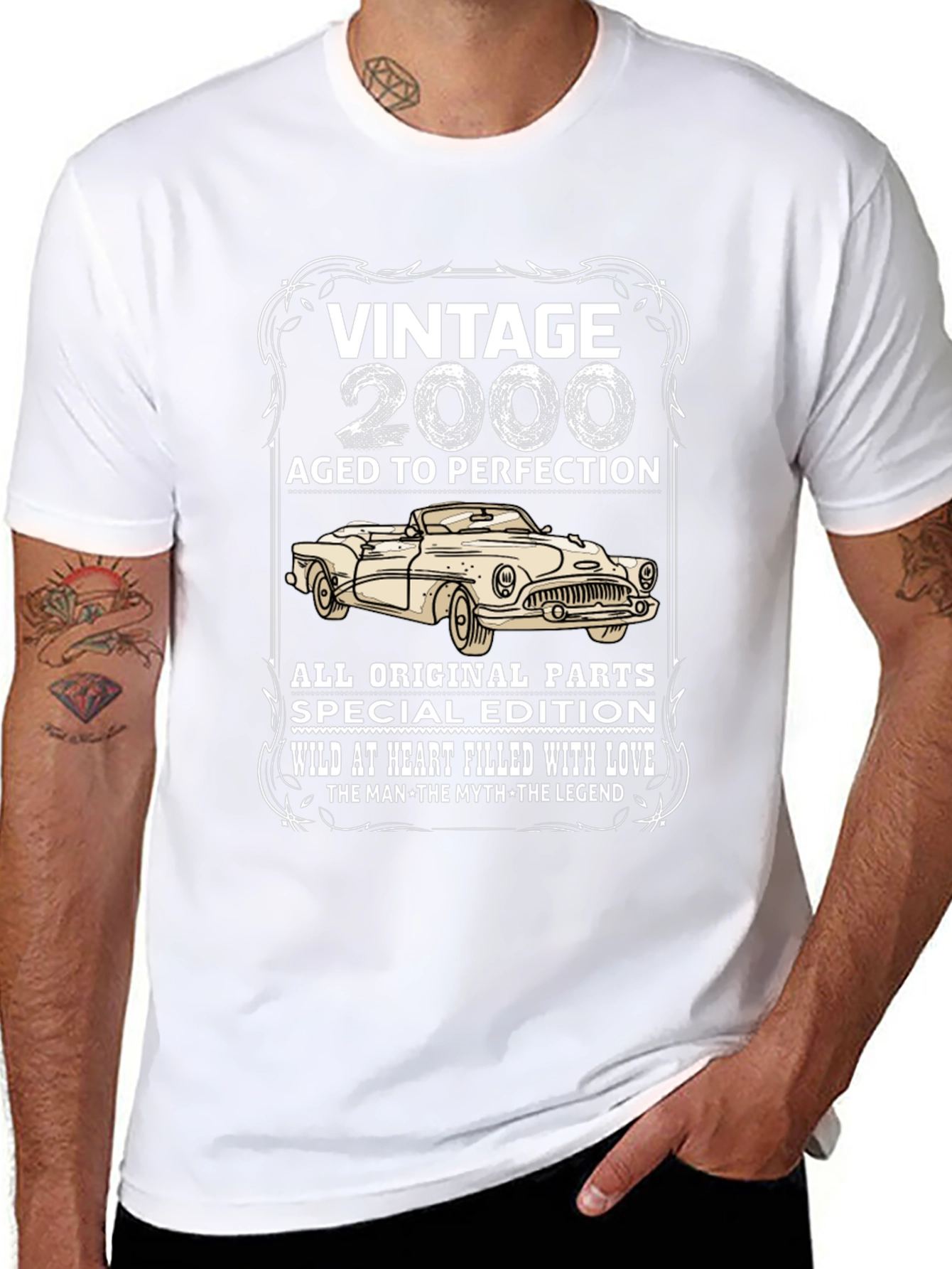 Vintage 2000 Aged to Perfection T-Shirt