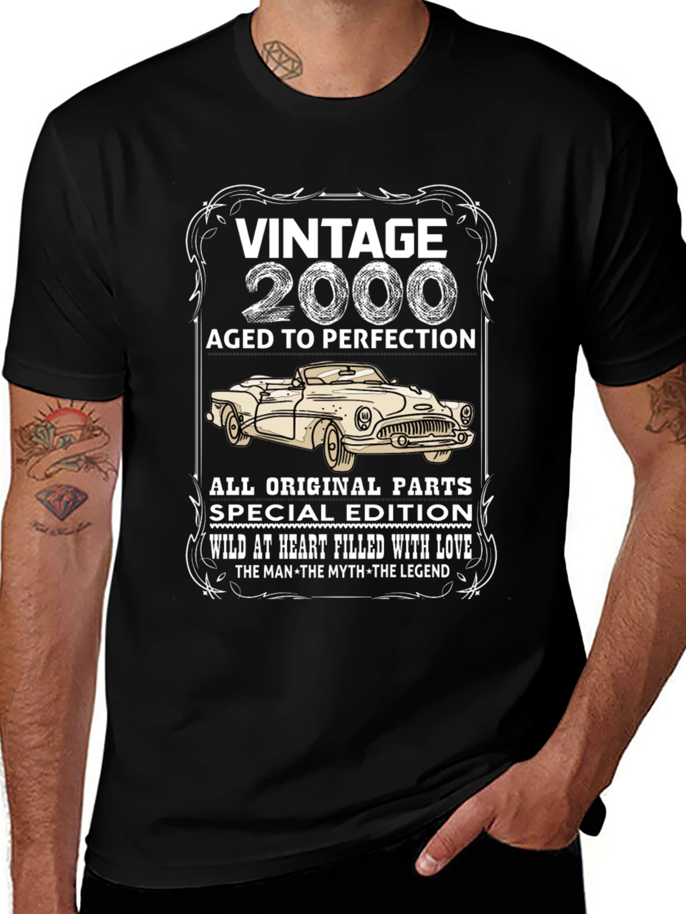 Vintage 2000 Aged to Perfection T-Shirt