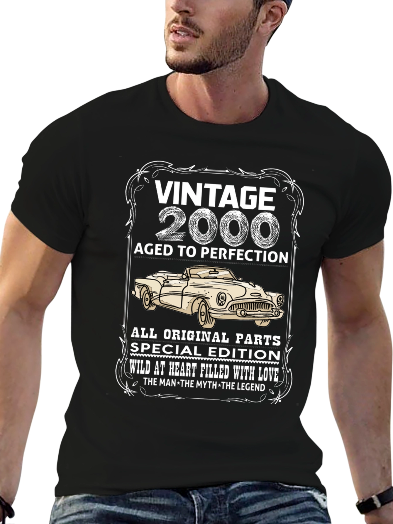 Vintage 2000 Aged to Perfection T-Shirt
