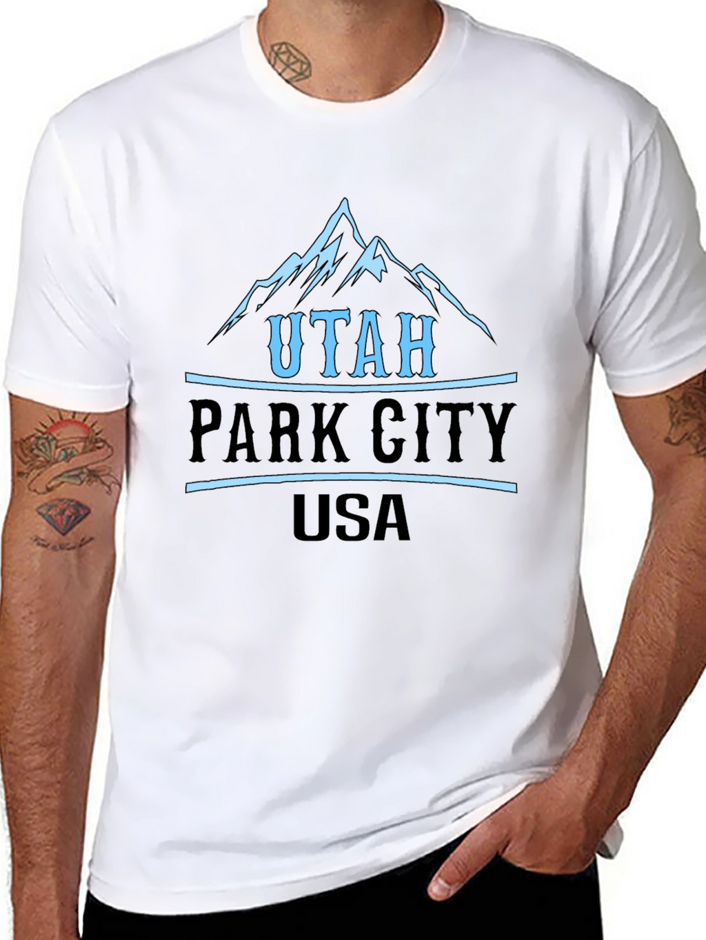 Utah Park City USA Graphic T-Shirt