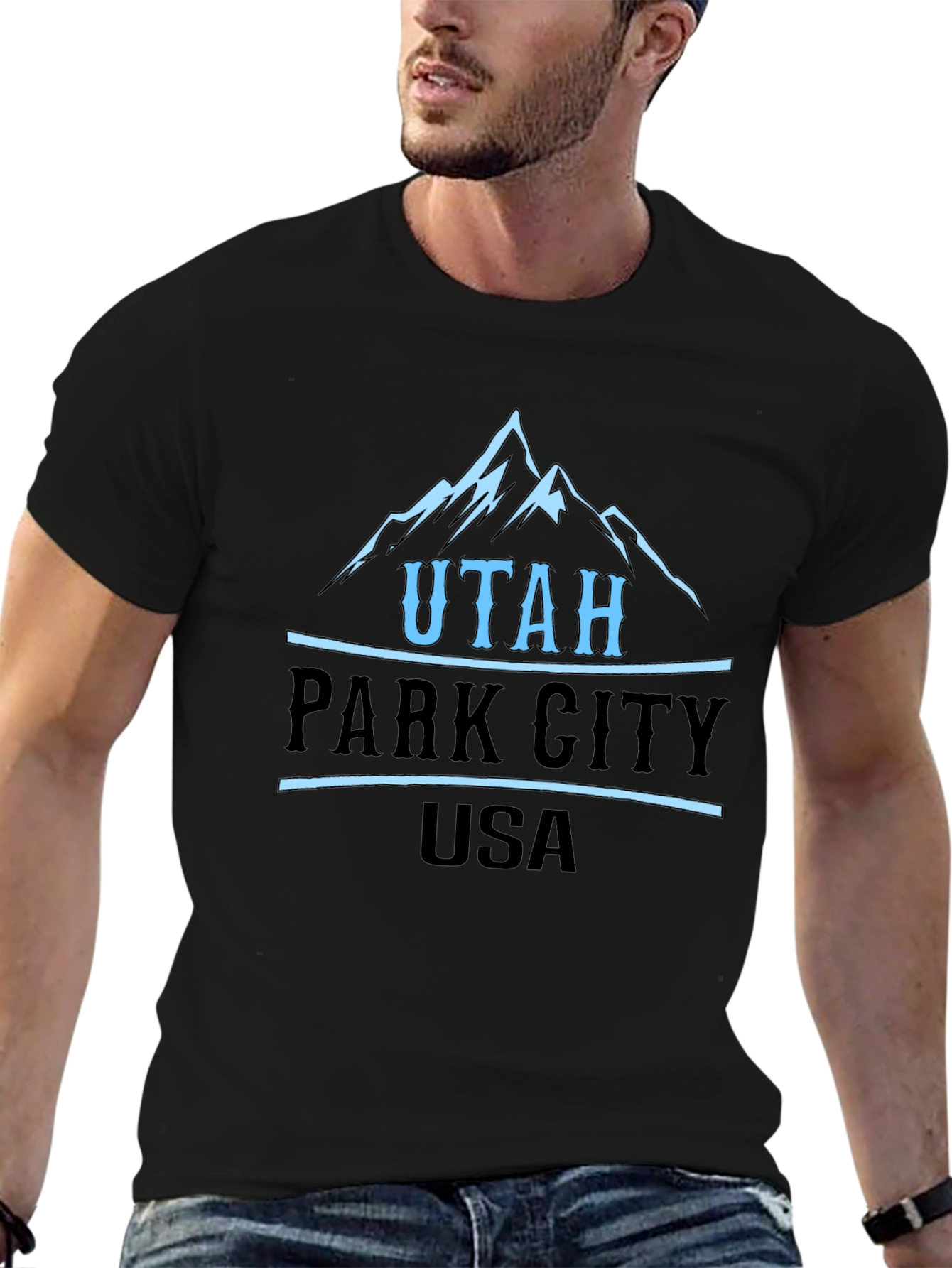Utah Park City USA Graphic T-Shirt
