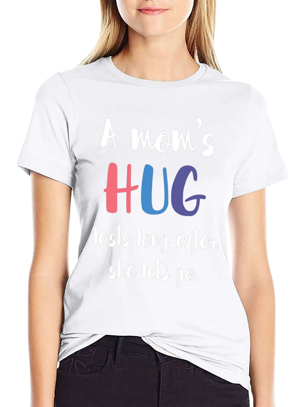 A Moms Hug T-Shirt - Comforting Message