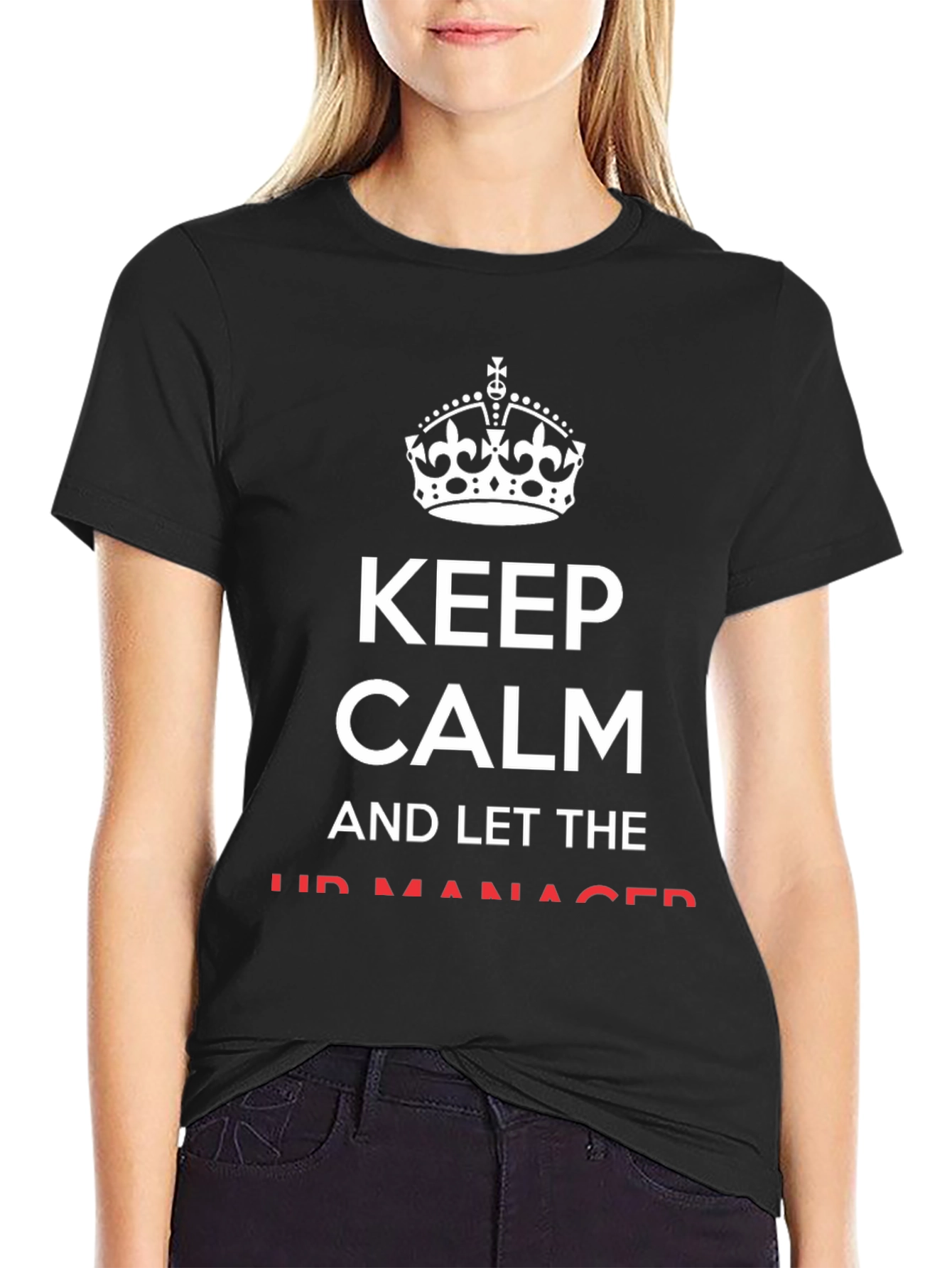 Keep Calm HR Manager T-Shirt
