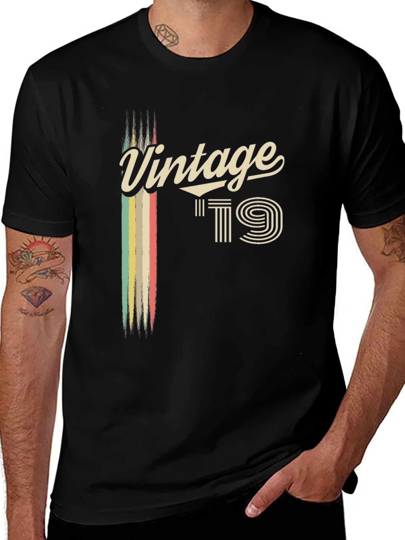Vintage Style Graphic Tee - Retro T-Shirt