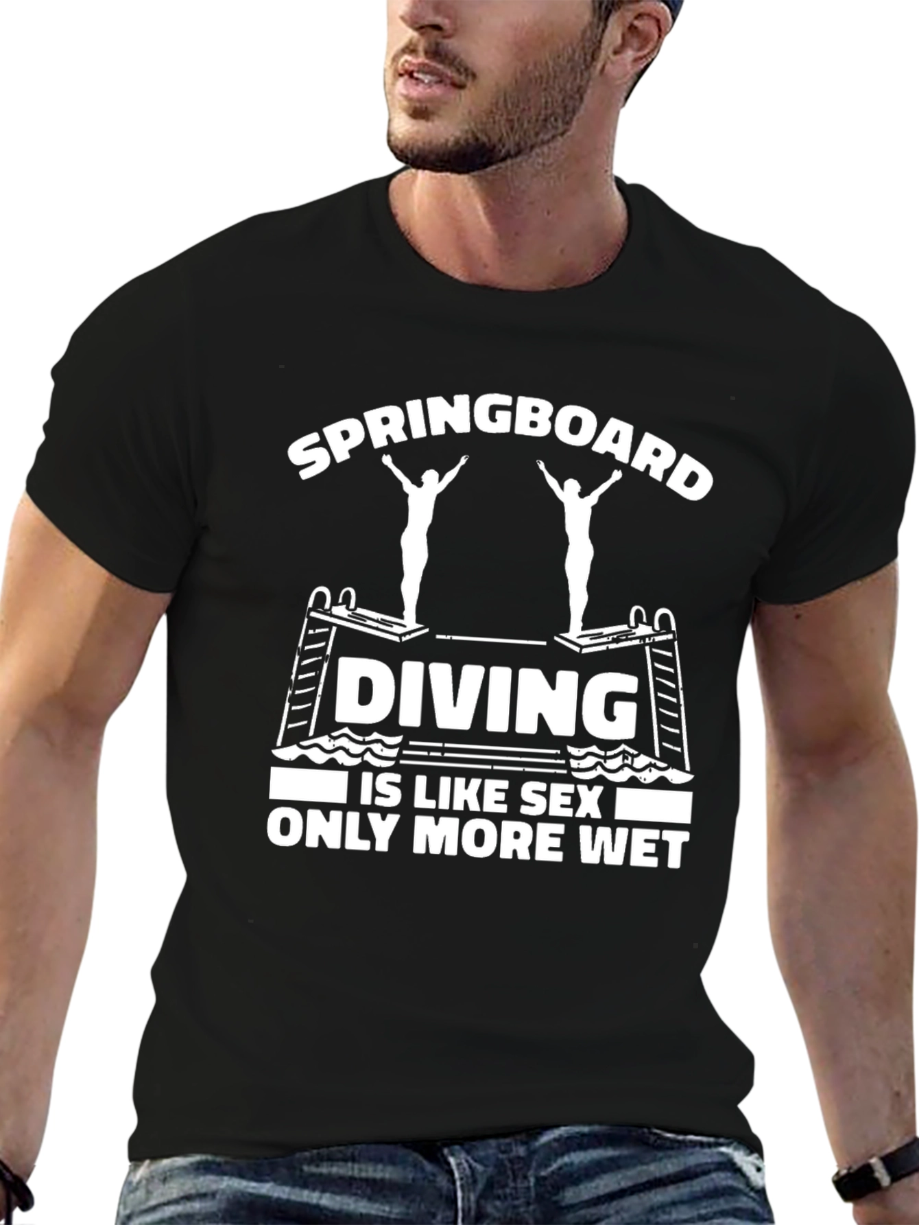 Funny Springboard Diving T-Shirt