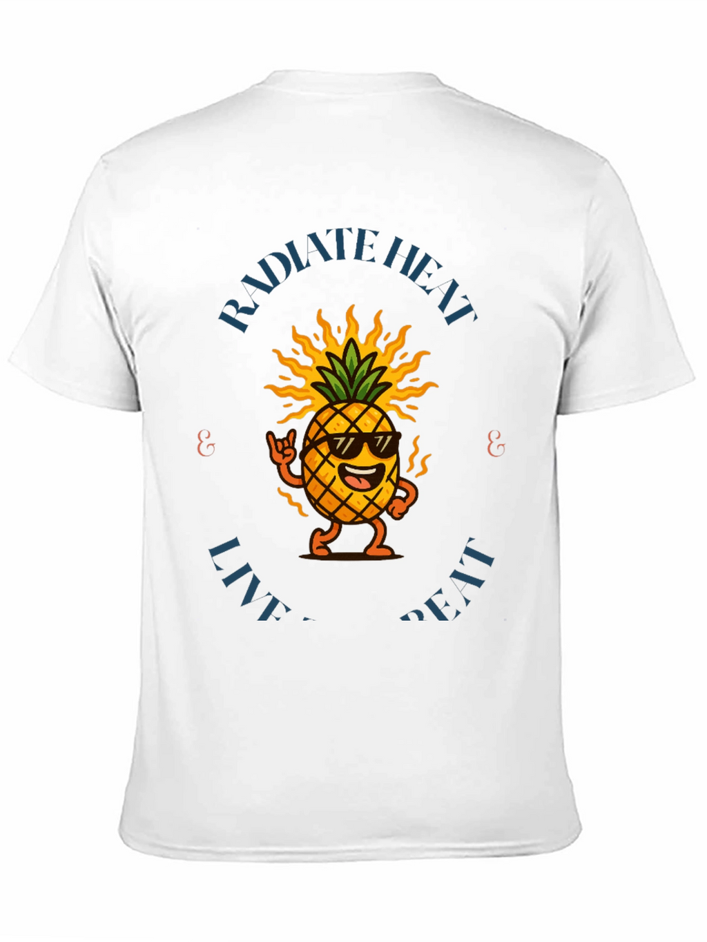 Radiate Heat Pineapple Graphic T-Shirt