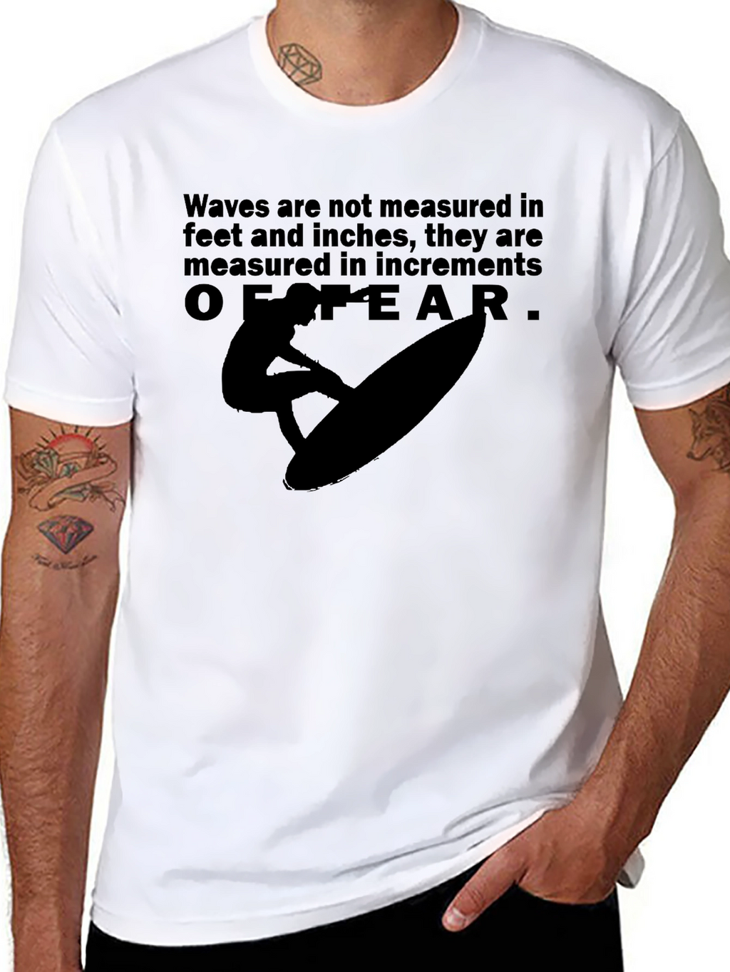 Waves of Fear Black T-Shirt
