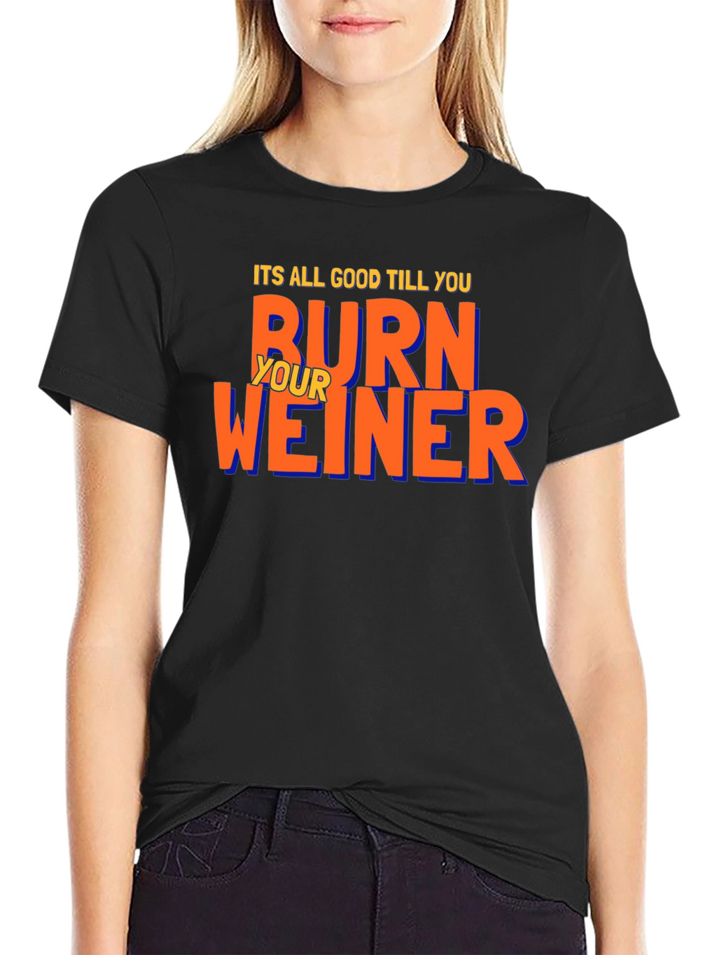 Burn Your Weiner T-Shirt - Funny BBQ Tee