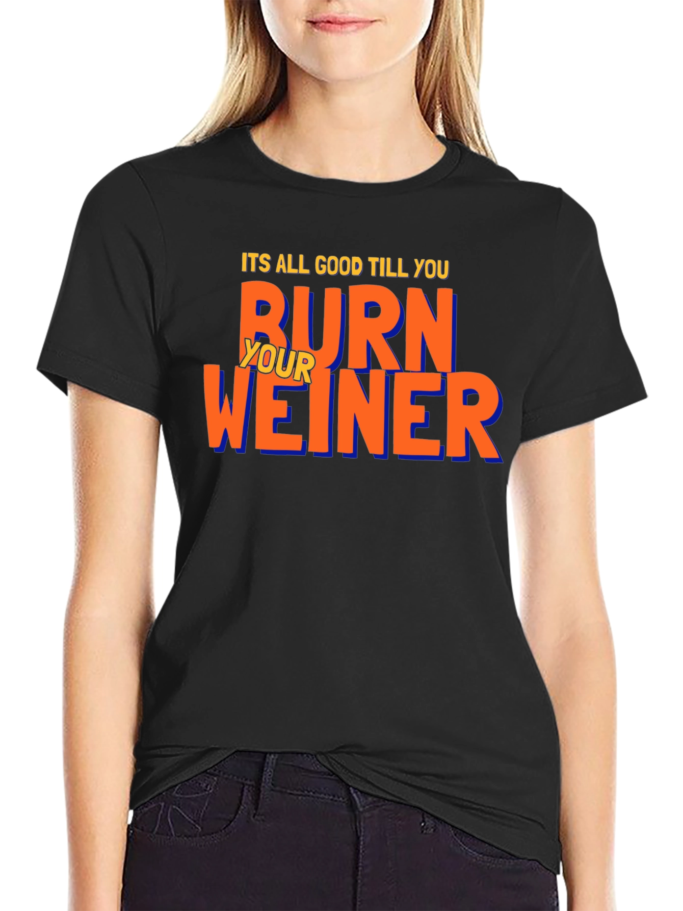 Burn Your Weiner T-Shirt - Funny BBQ Tee