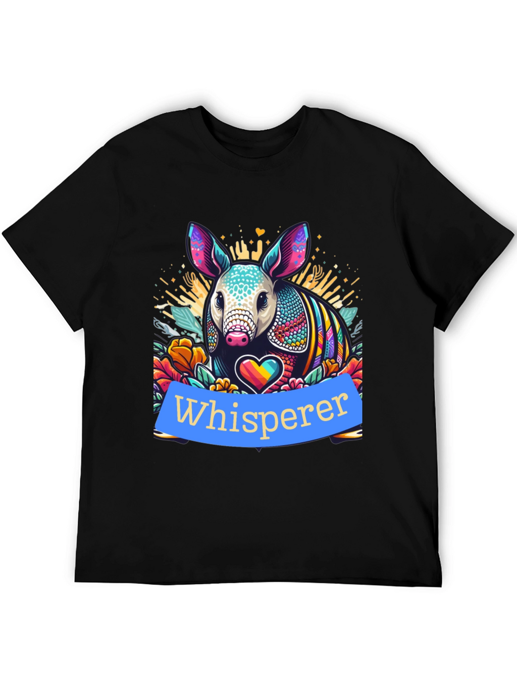 Armadillo Whisperer Graphic Tee - Unique Design