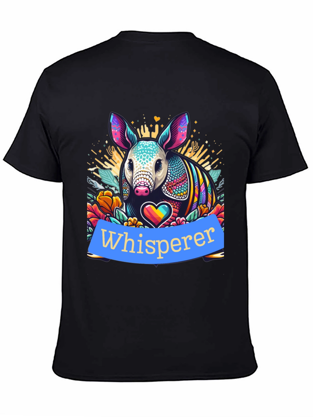 Armadillo Whisperer Graphic Tee - Unique Design