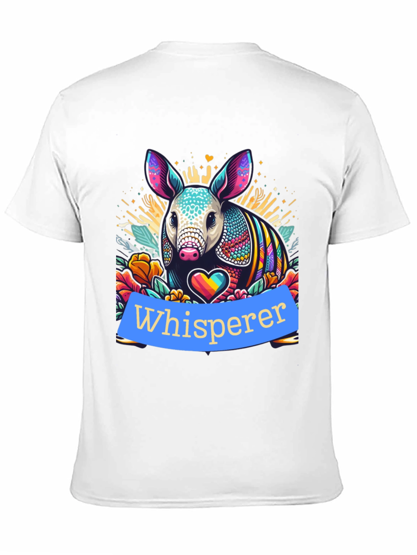 Armadillo Whisperer Graphic Tee - Unique Design