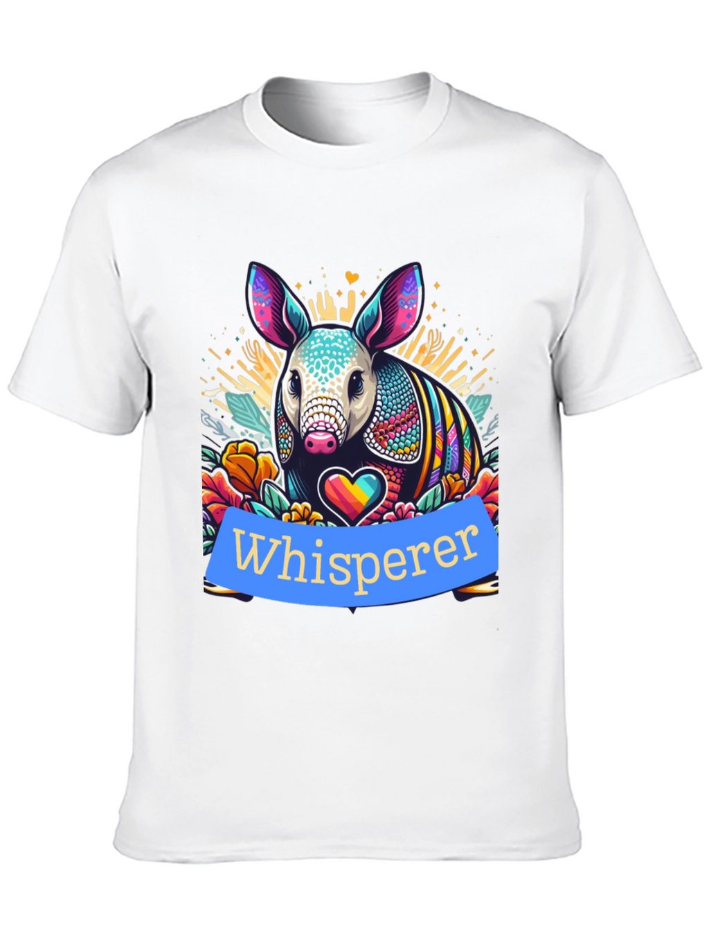 Armadillo Whisperer Graphic Tee - Unique Design