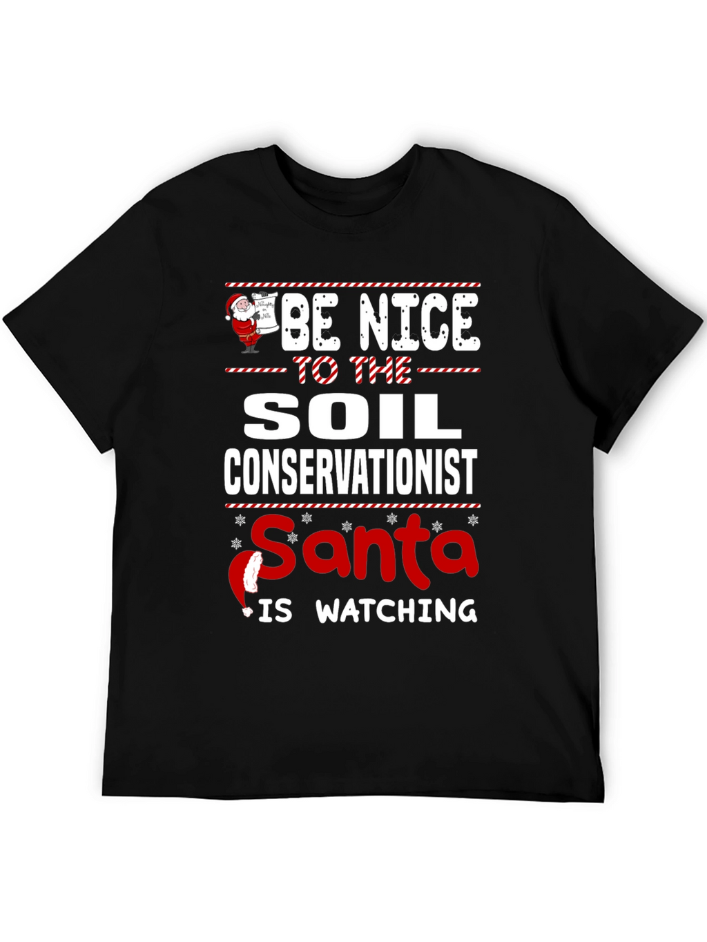 Soil Conservationist Santa T-Shirt