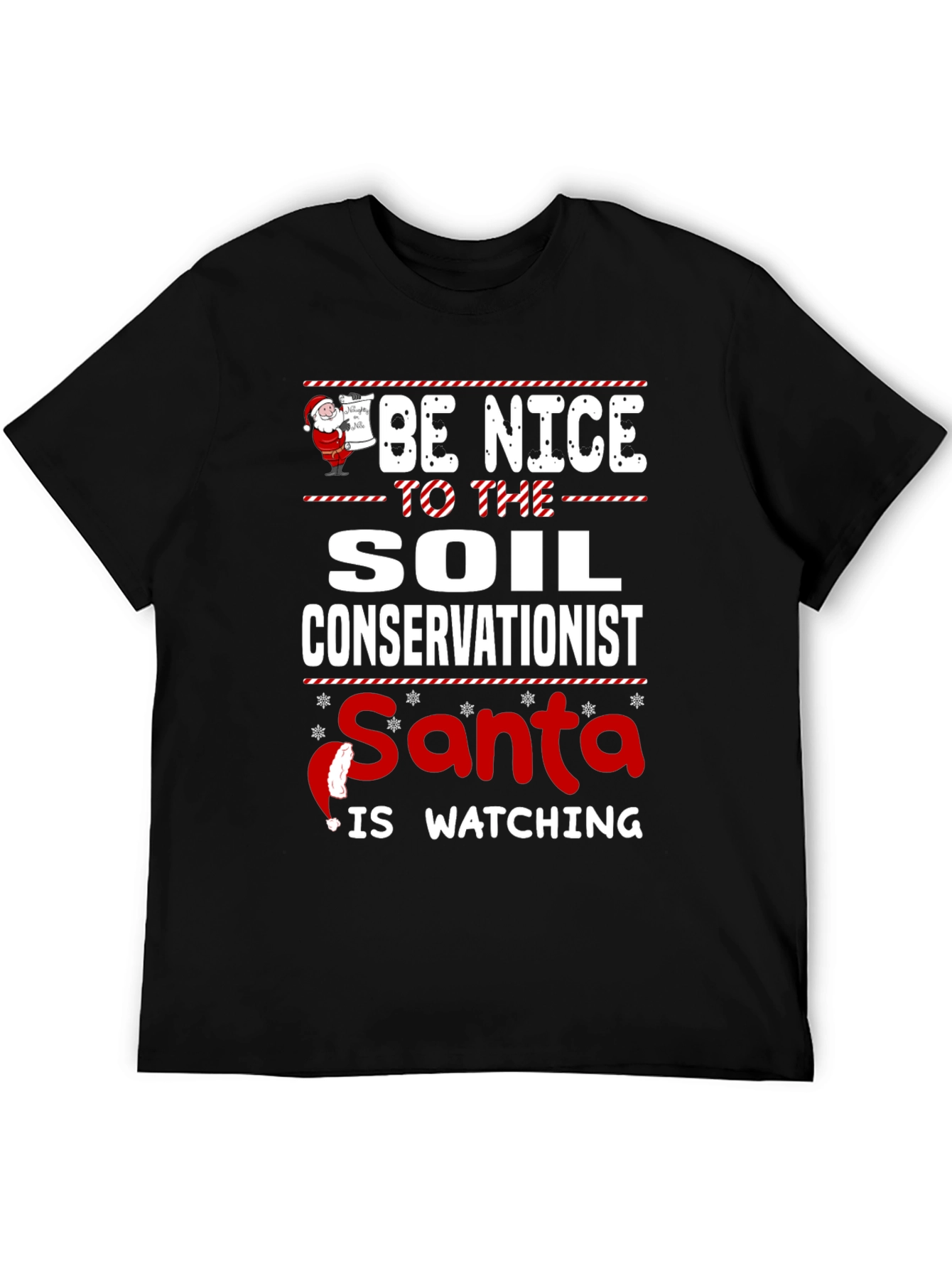 Soil Conservationist Santa T-Shirt