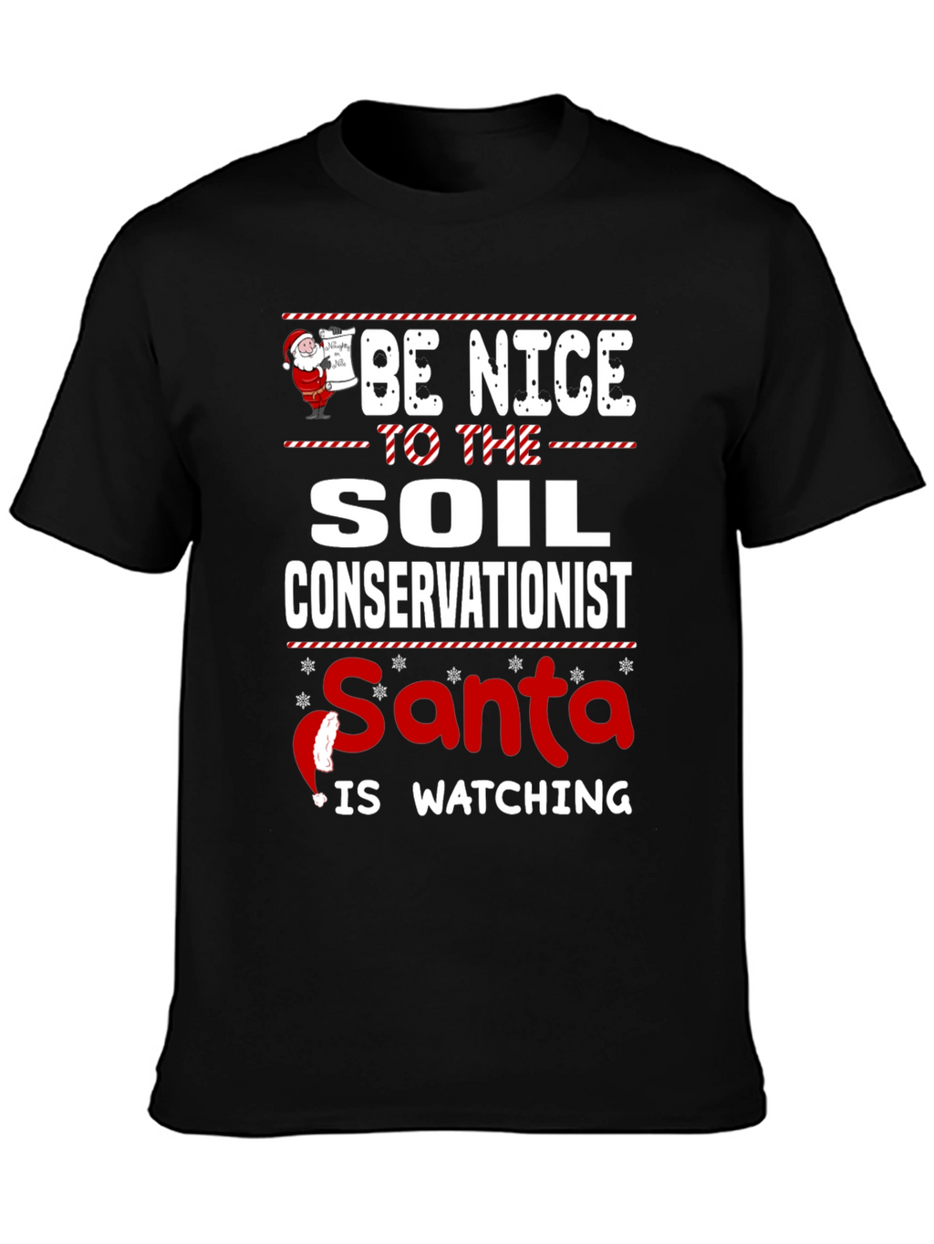 Soil Conservationist Santa T-Shirt