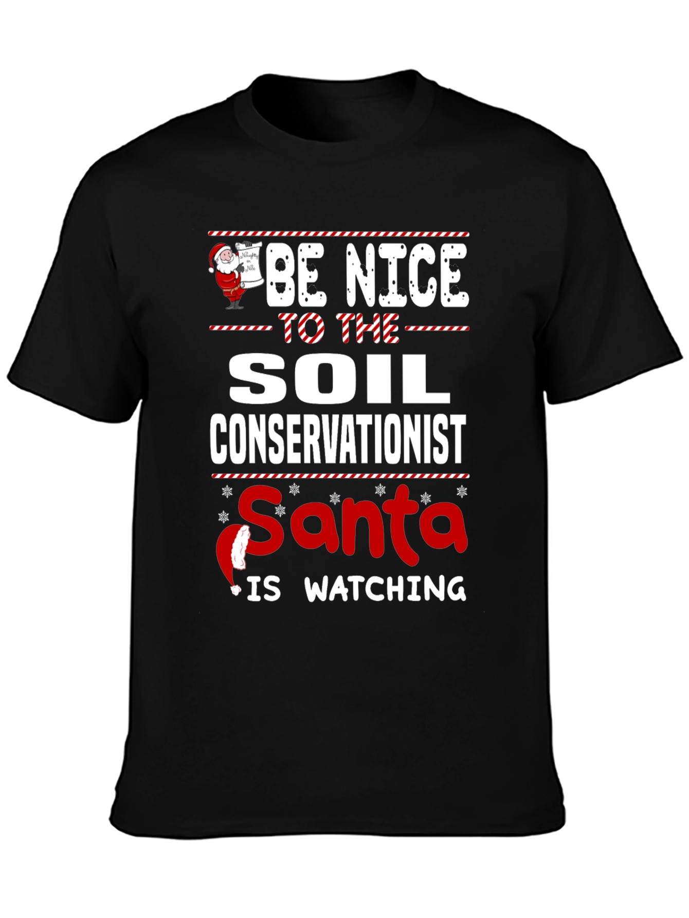 Soil Conservationist Santa T-Shirt