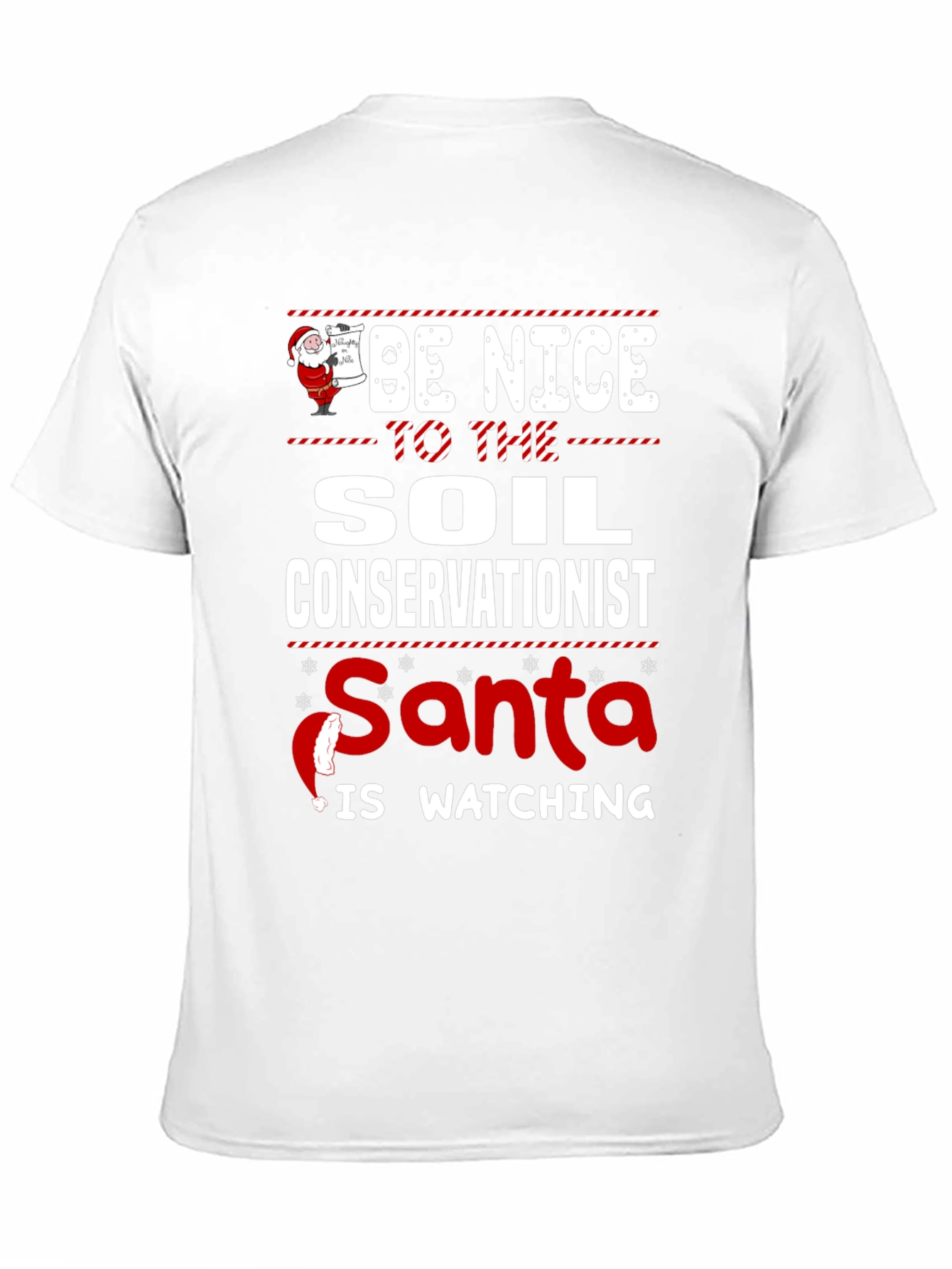 Soil Conservationist Santa T-Shirt
