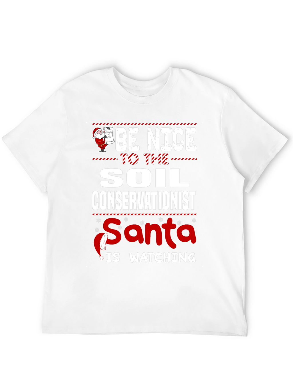 Soil Conservationist Santa T-Shirt
