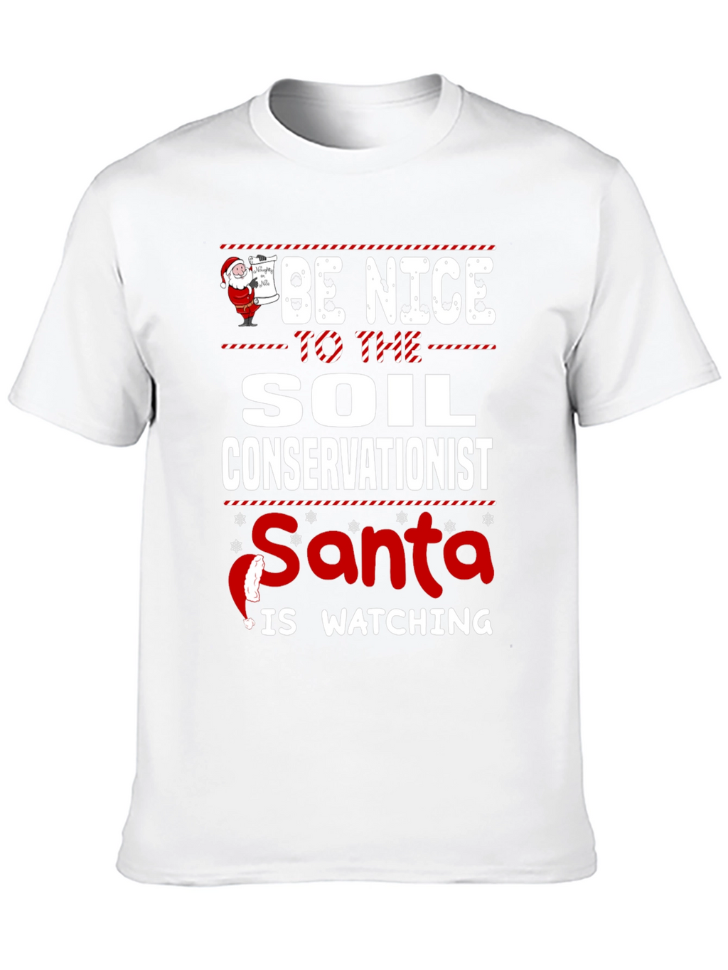 Soil Conservationist Santa T-Shirt