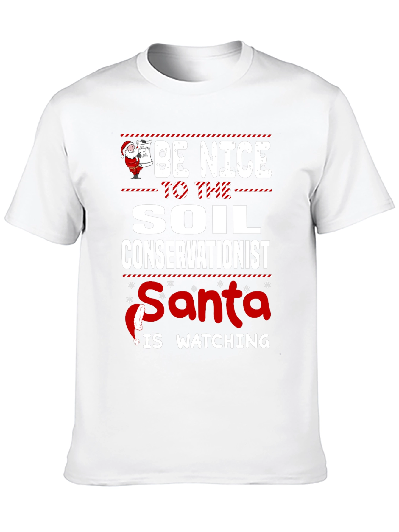 Soil Conservationist Santa T-Shirt