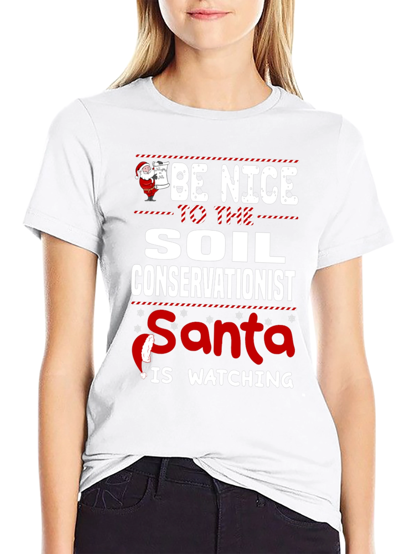 Soil Conservationist Santa T-Shirt
