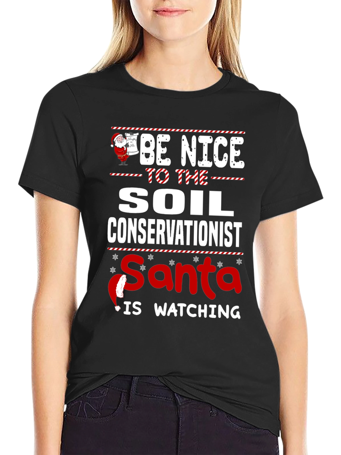 Soil Conservationist Santa T-Shirt