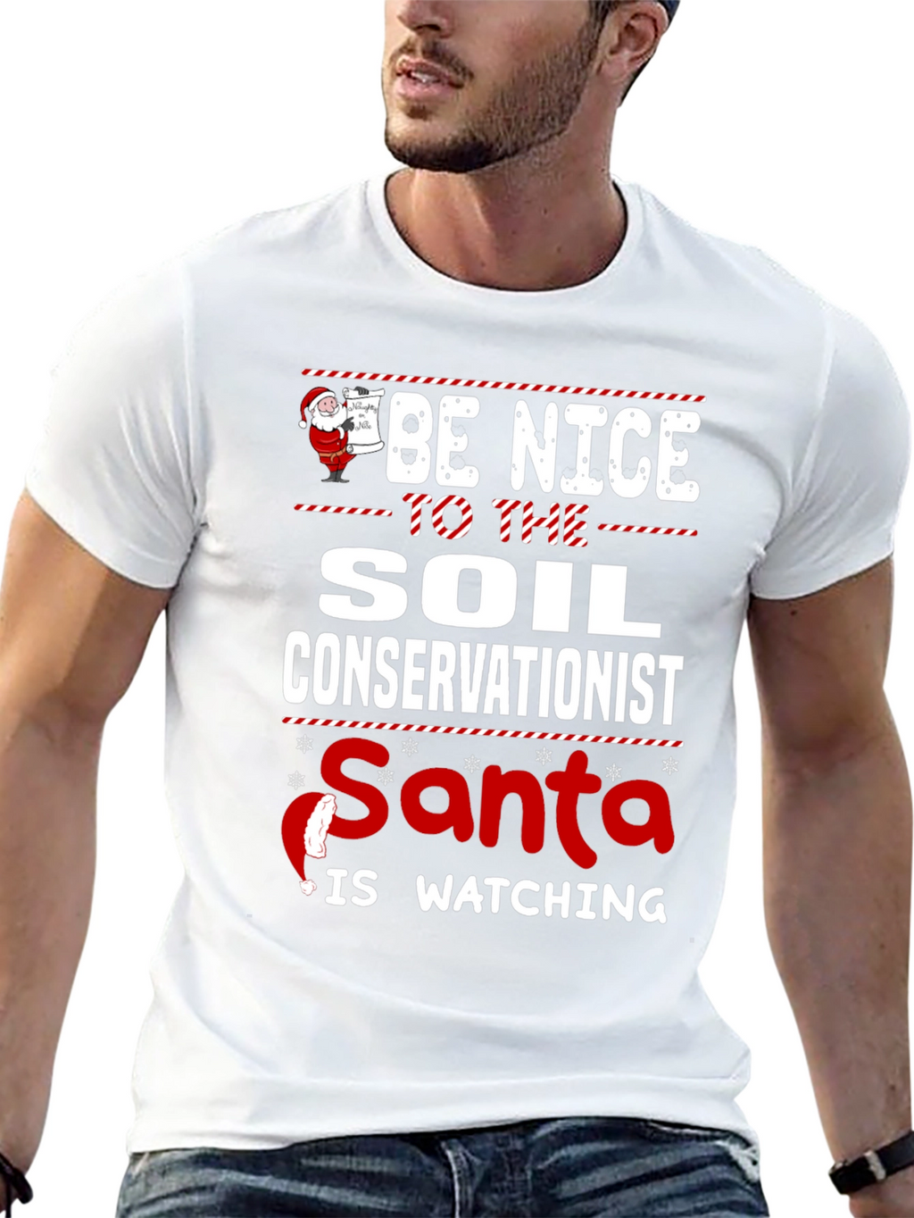 Soil Conservationist Santa T-Shirt
