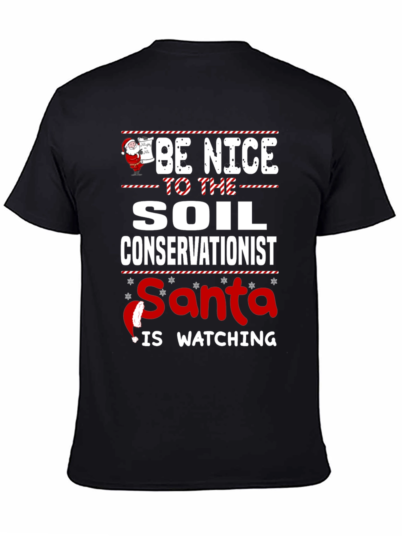 Soil Conservationist Santa T-Shirt
