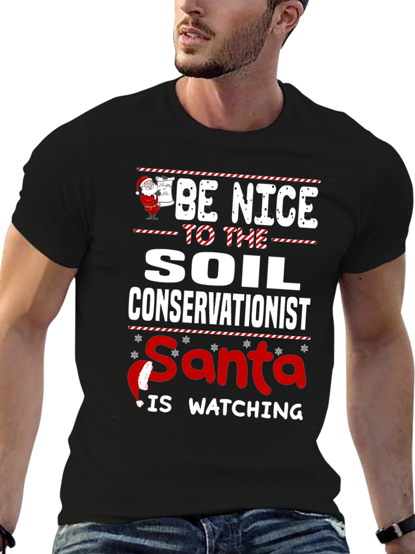 Soil Conservationist Santa T-Shirt