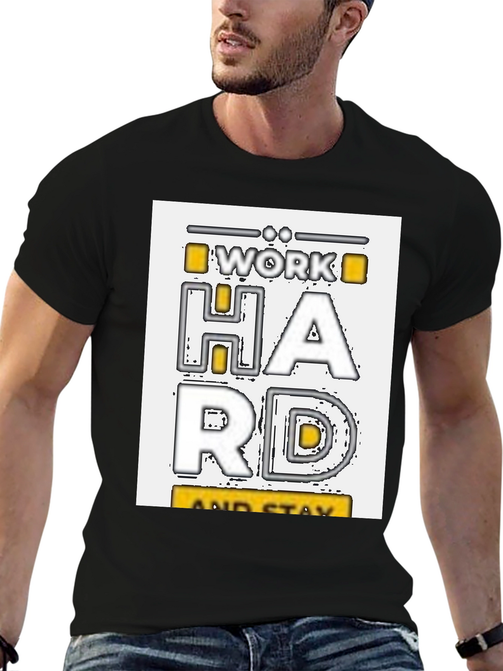 Work Hard Stay Humble Graphic T-Shirt