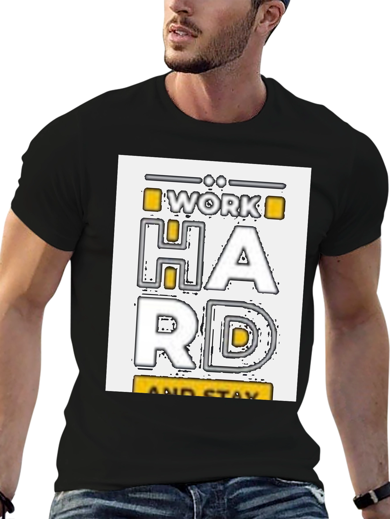 Work Hard Stay Humble Graphic T-Shirt