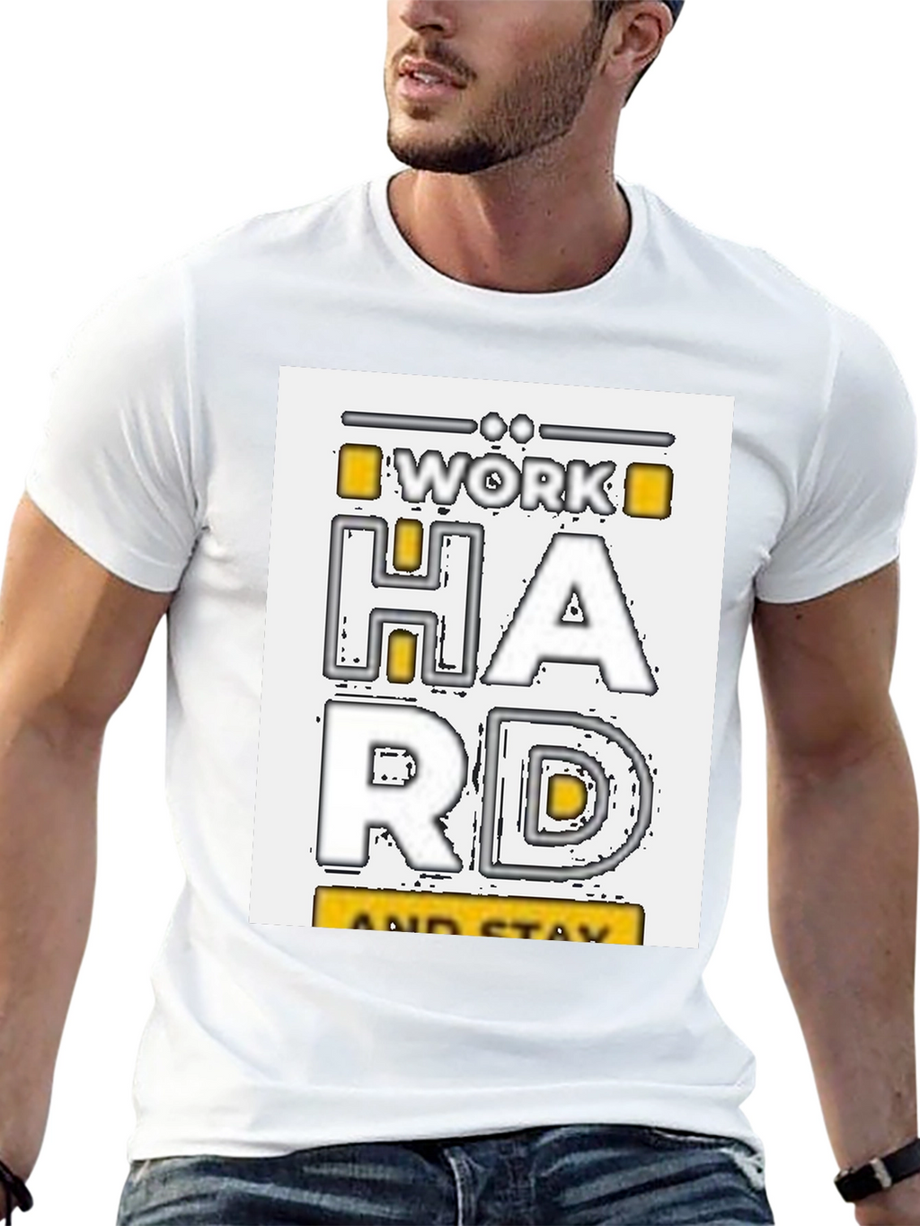 Work Hard Stay Humble Graphic T-Shirt