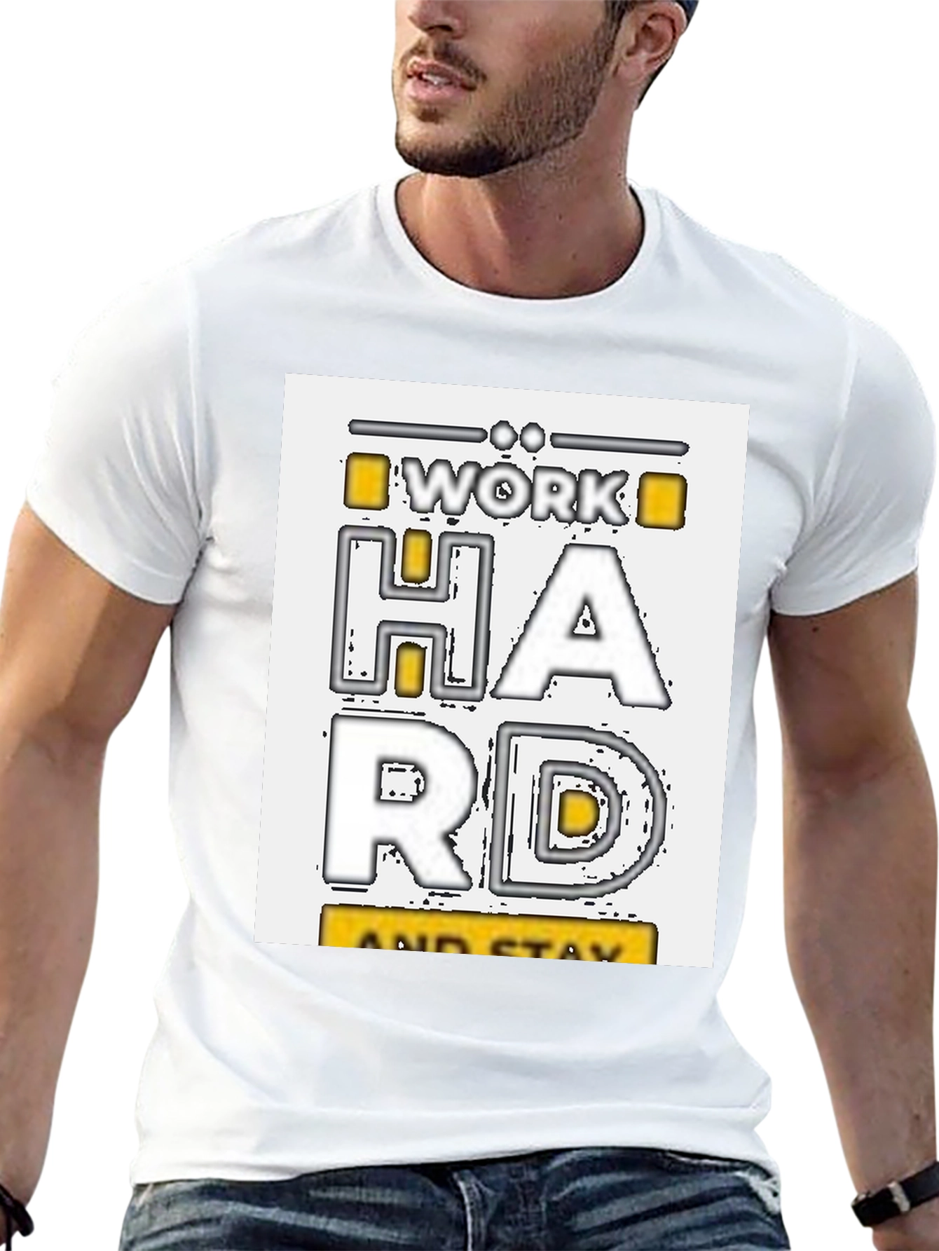 Work Hard Stay Humble Graphic T-Shirt