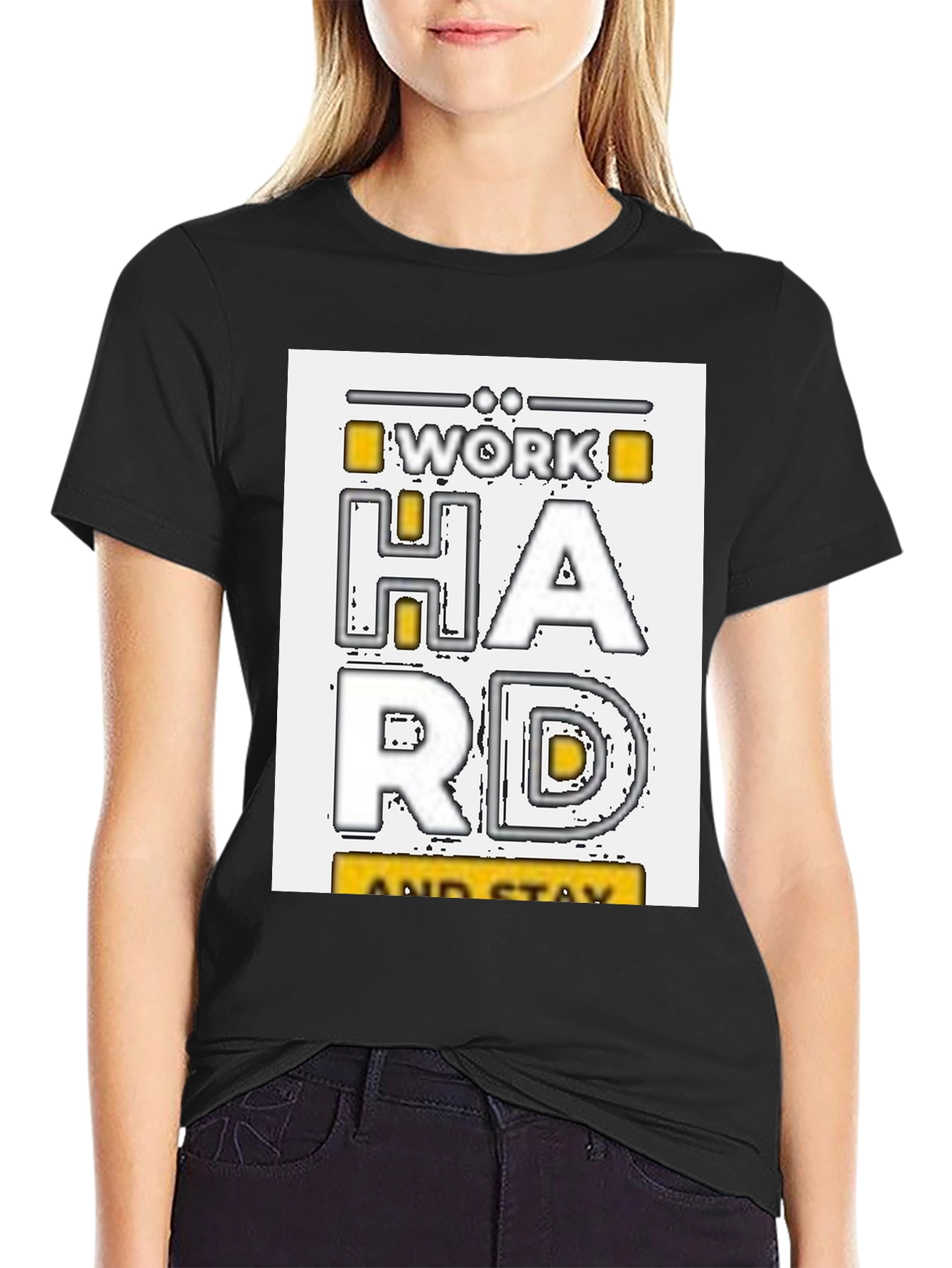 Work Hard Stay Humble Graphic T-Shirt