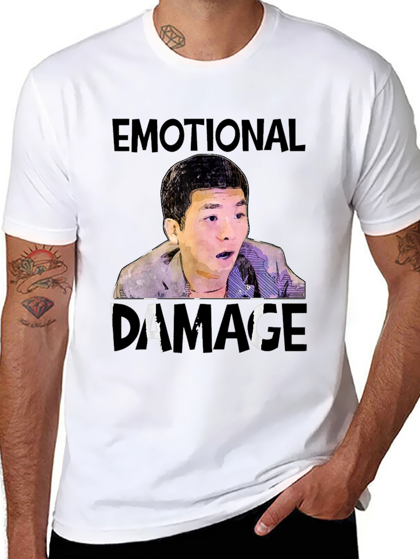 Emotional Damage Graphic T-Shirt