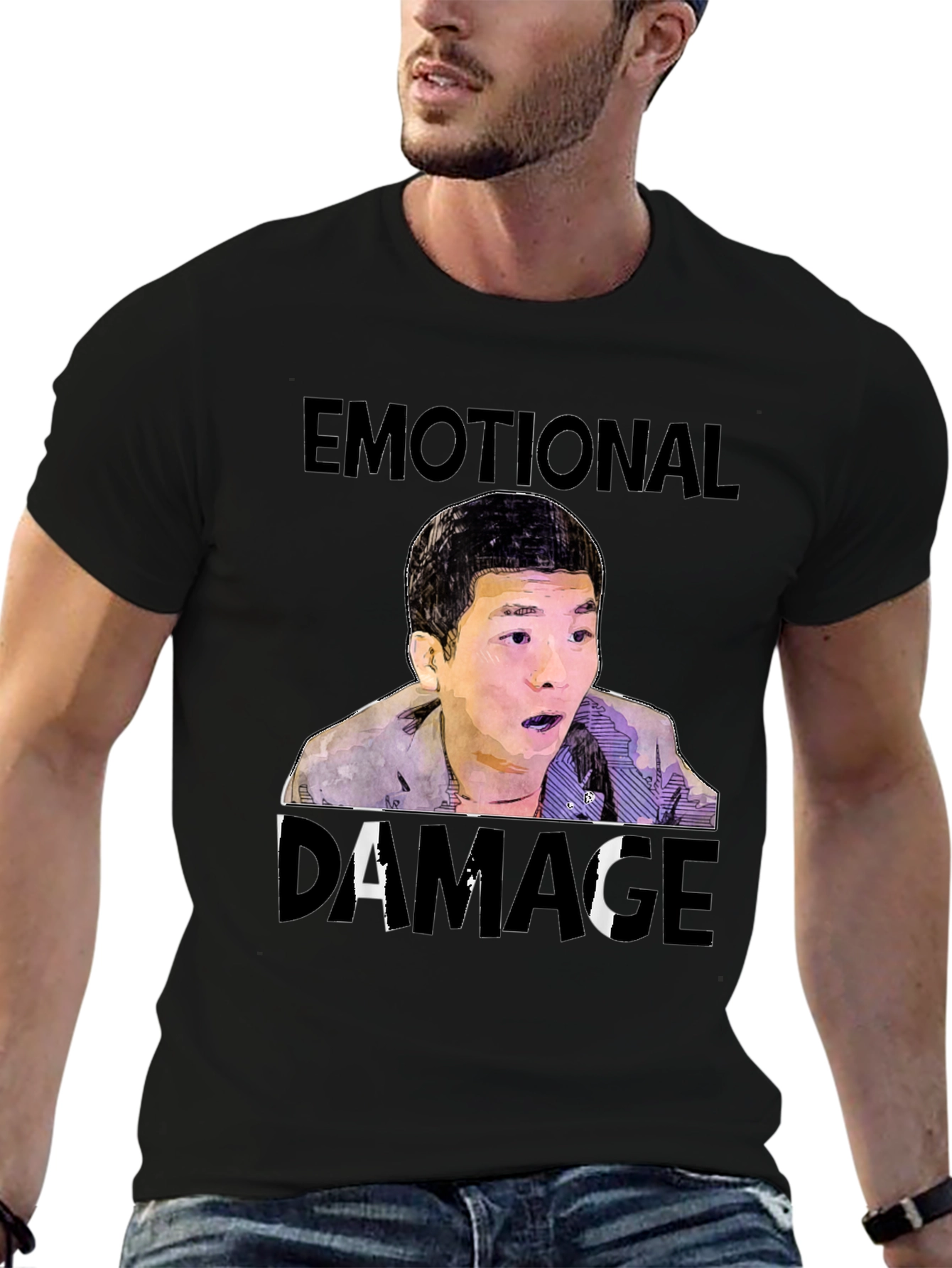 Emotional Damage Graphic T-Shirt