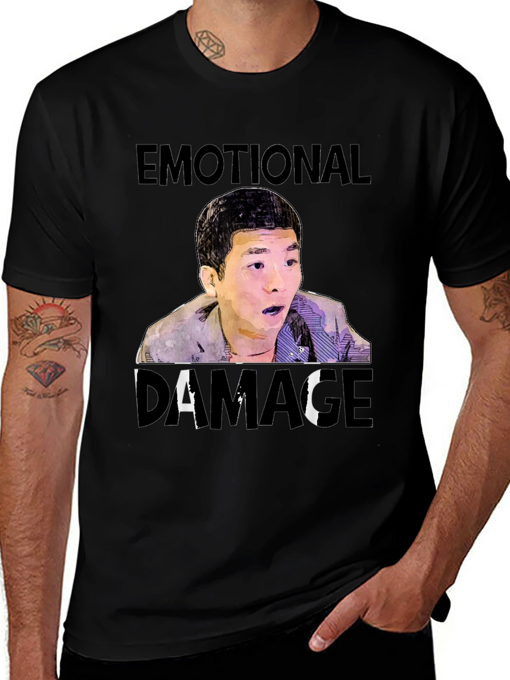 Emotional Damage Graphic T-Shirt